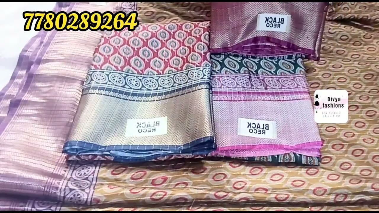 దసరా offer సేల్స్ మీకోసం 💚 || soft dola silk sarees #dolasilk#silksarees
