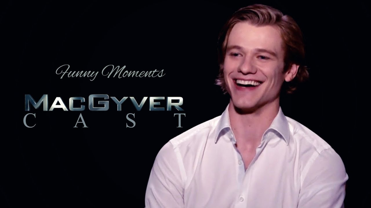 MACGYVER CAST - Funny Moments (Lucas Till, George Eads,..)