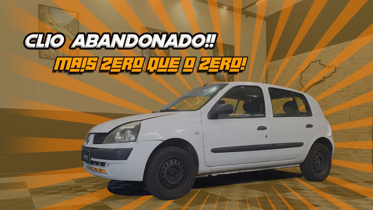 Transformamos um CLIO ABANDONADO na Estética Automotiva - Markes Car Detail