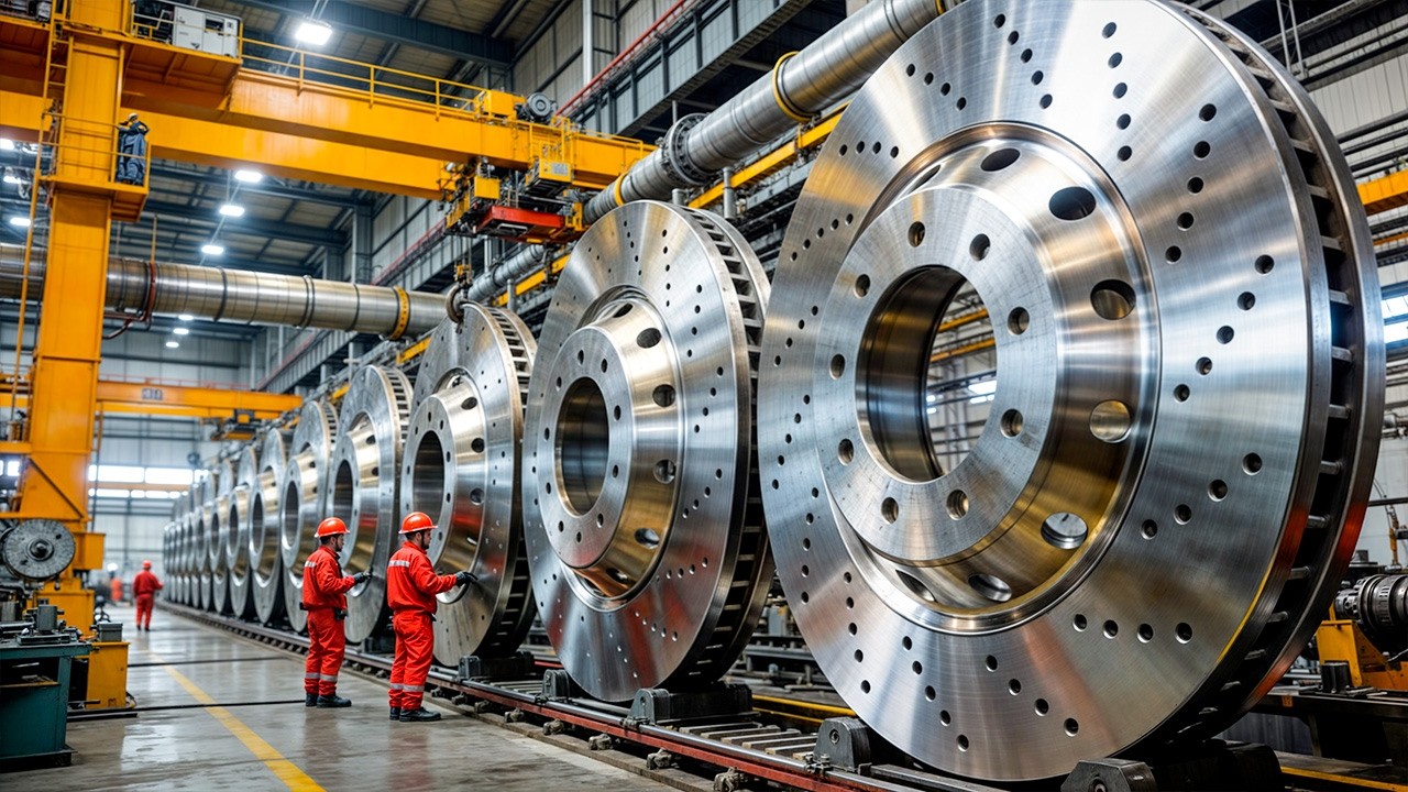 Comment sont fabriqués les disques de frein ? De la ferraille à l'usine