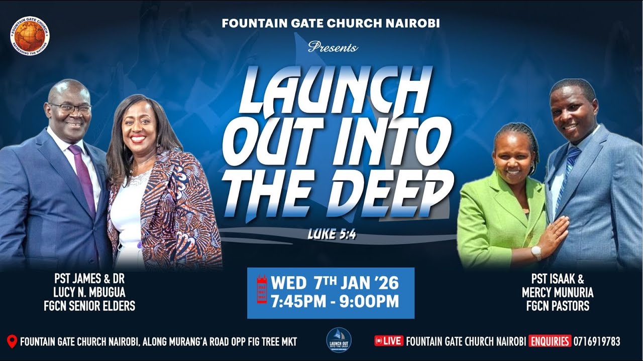 LAUNCH OUT INTO THE DEEP_PART 2_ PST. ISAAC MUNURIA