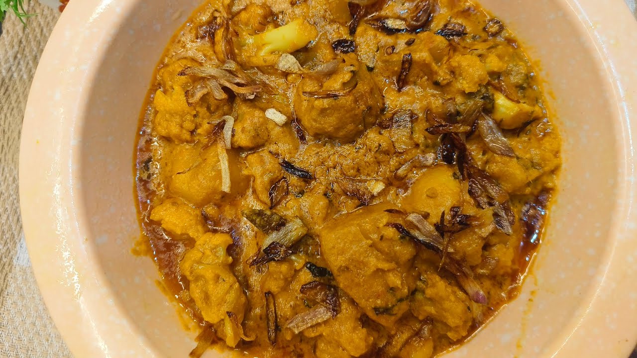 বিয়ে বাড়ির স্টাইলে ফুলকপির রোস্ট| fulkopi roast| fulkopi recipe