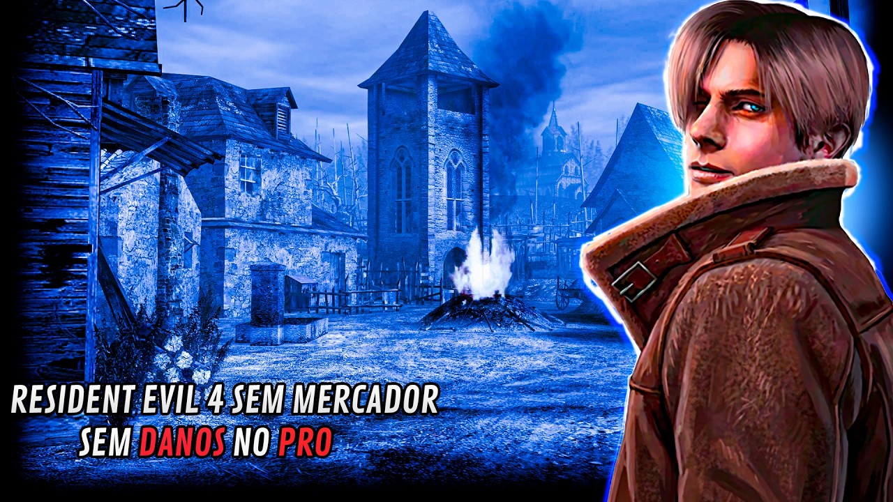 RESIDENT EVIL 4 SEM MERCADOR SEM DANOS + SPEEDRUN?