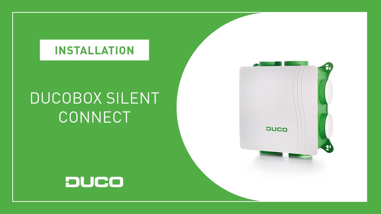 Installation - DucoBox Silent Connect