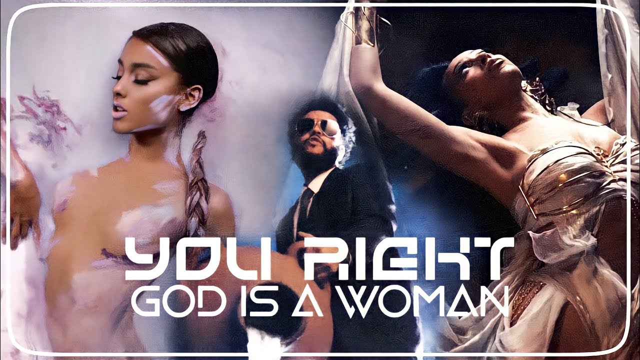 “you right x god is a woman” | doja/the weeknd x ariana grande (mv mashup)