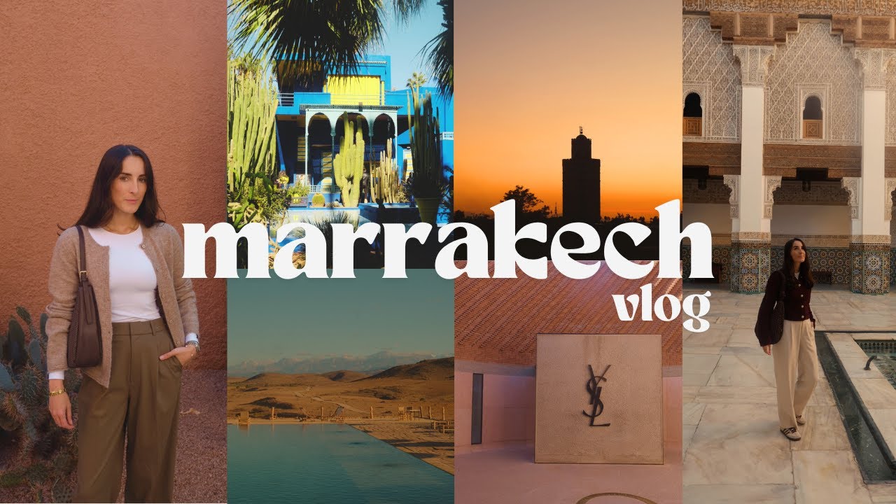 Видеоблог о Марракеше 🇲🇦 Исследование Медины, сафари по пустыне и водопады Озуд – лучшие моменты ...