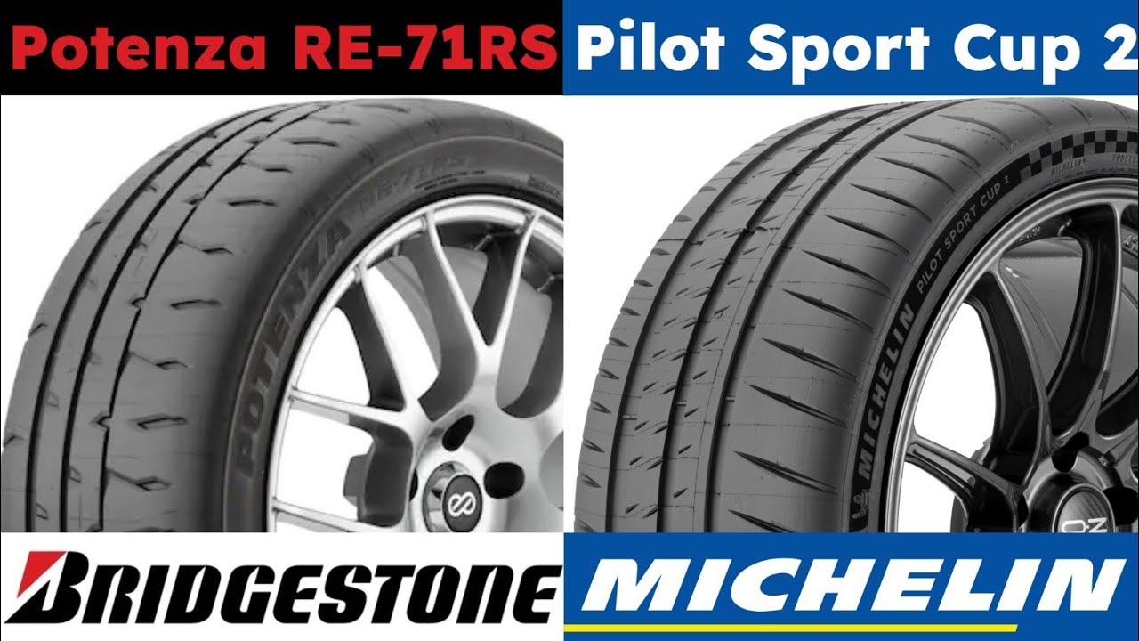 Bridgestone Potenza RE-71RS vs Michelin Pilot Sport Cup 2 (240)