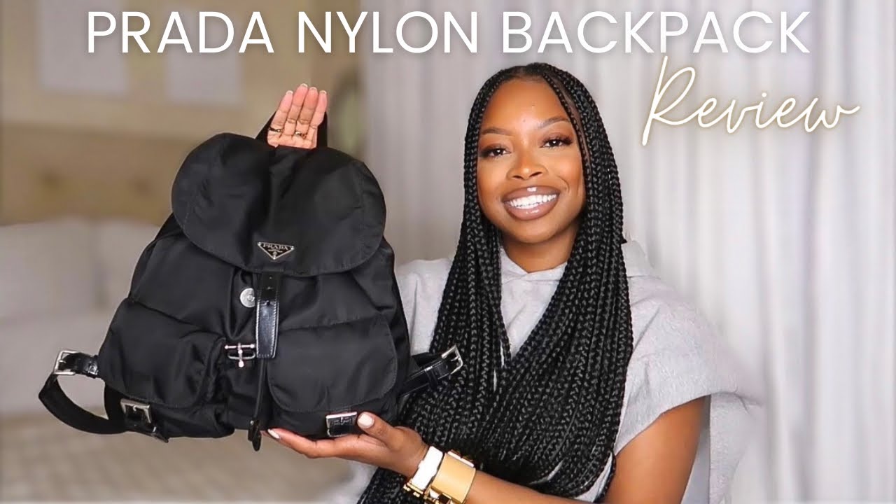 Prada Nylon Backpack | Fashionphile | GeranikaMycia