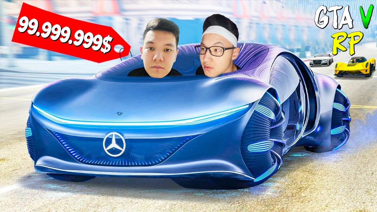 ДОСЫМА MERCEDES VISION СЫЙЛАДЫМ 😱 QUADRA-TURBO ға ТЮНИНГ ЖАСАДЫМ! ГТА 5 РП РАДМИР! ГТА 5 қазақша