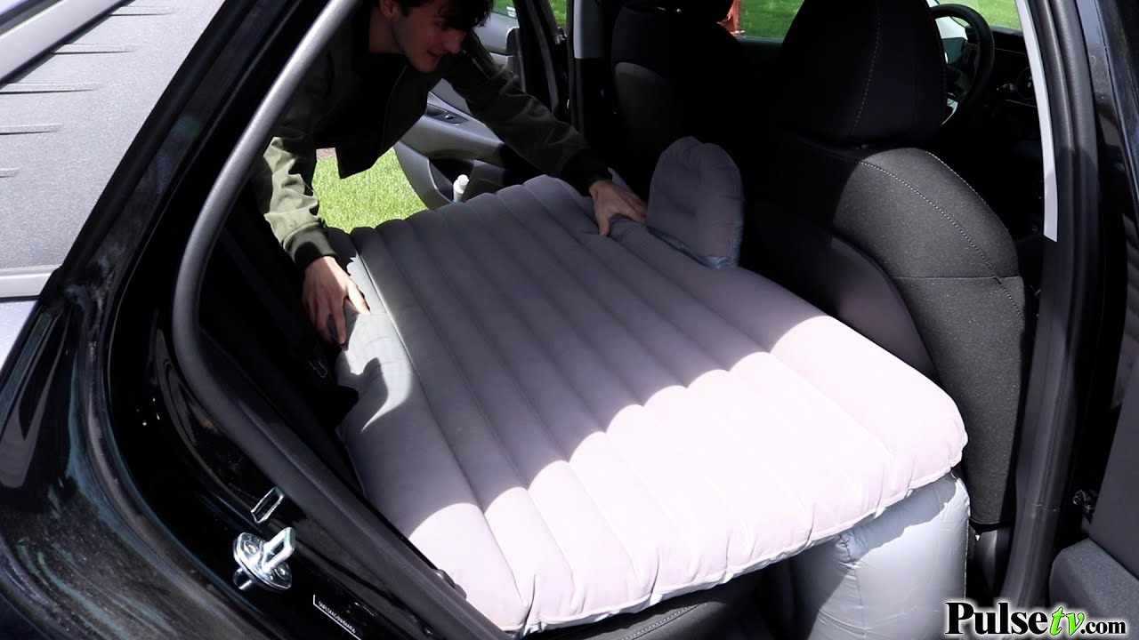 4-Piece Car Inflatable Air Mattress Kit with Electric Air Pump - How To Set Up