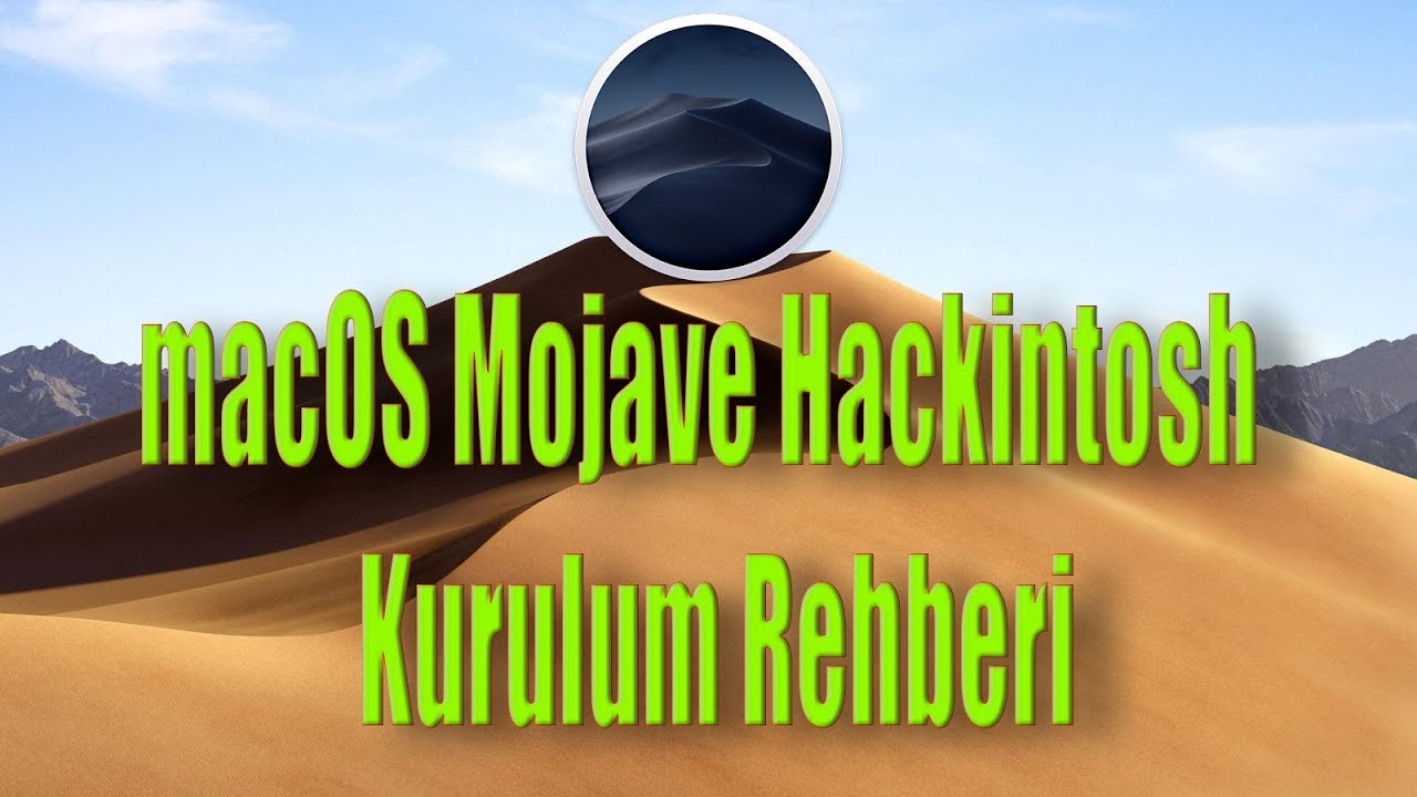 macOS Mojave Kurulum Rehberi