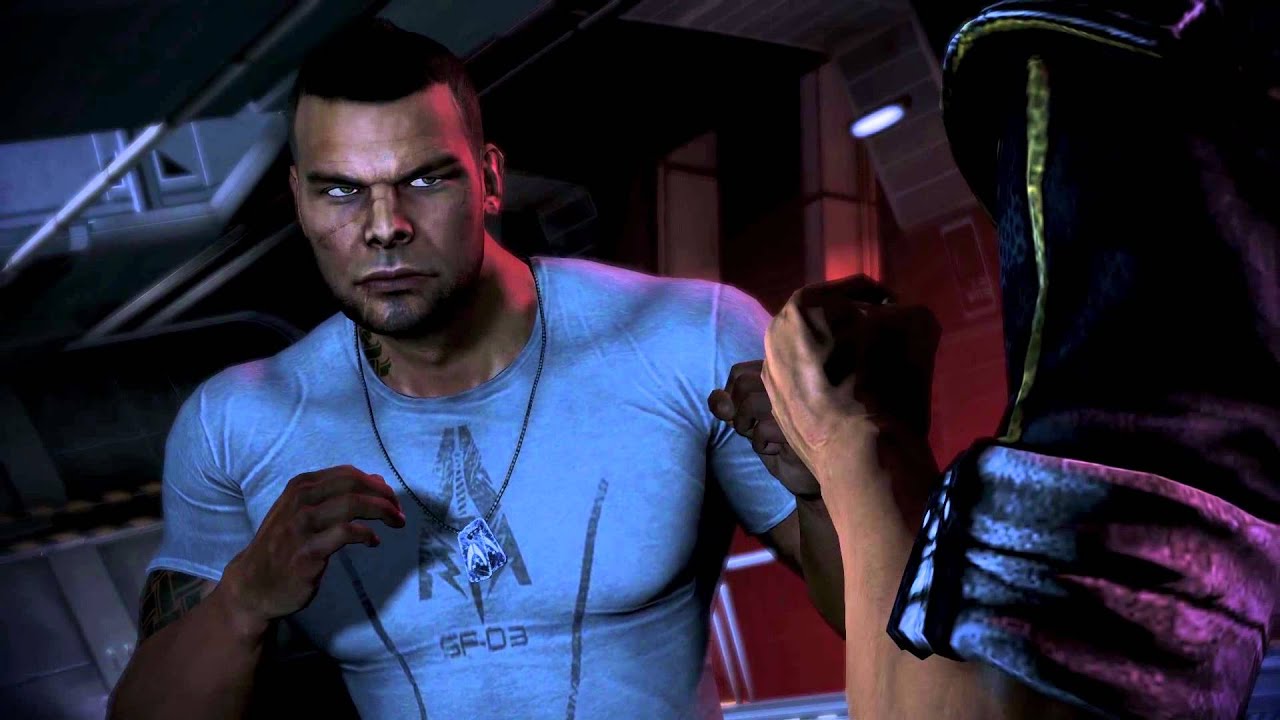 Mass Effect 3 Gameplay Part 6 - Sparring With James Vega, HD1080p