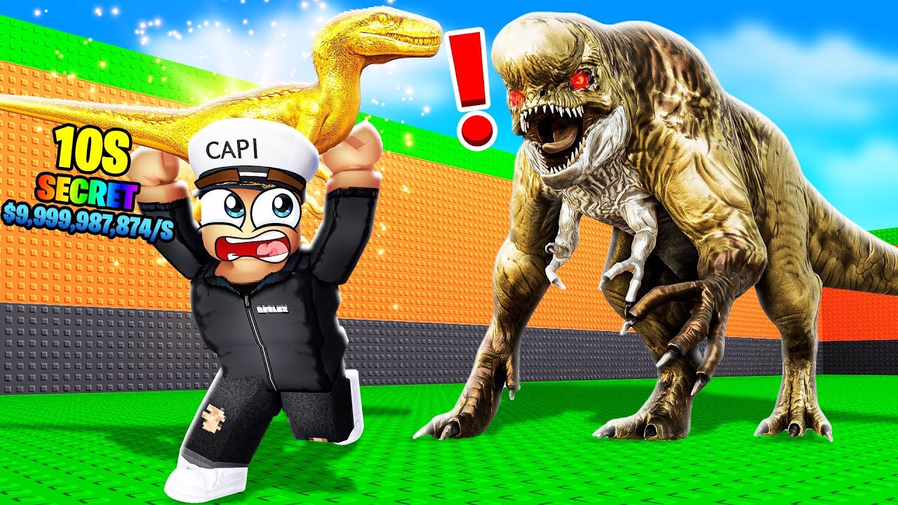 DONT WAKE THE DINOSAUR in ROBLOX