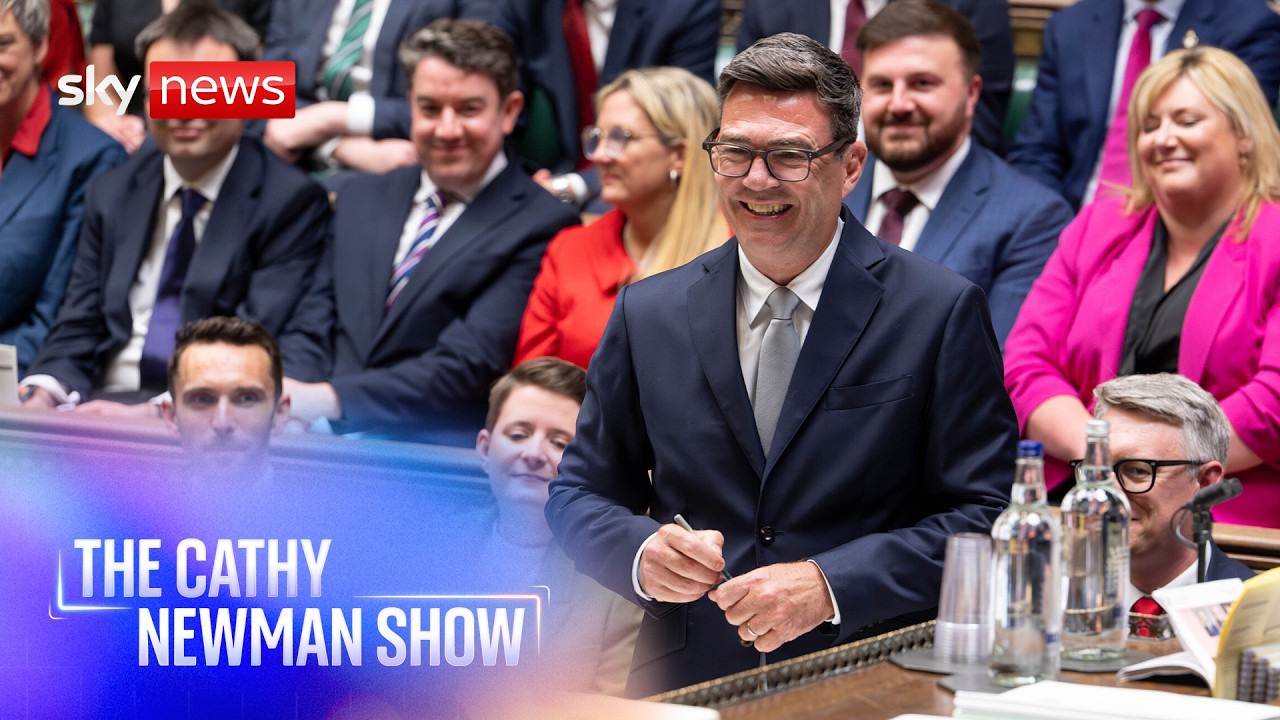 Meet Andy Burnham, new MP for Makerfield and probably... PM in waiting | The Cathy Newman Show