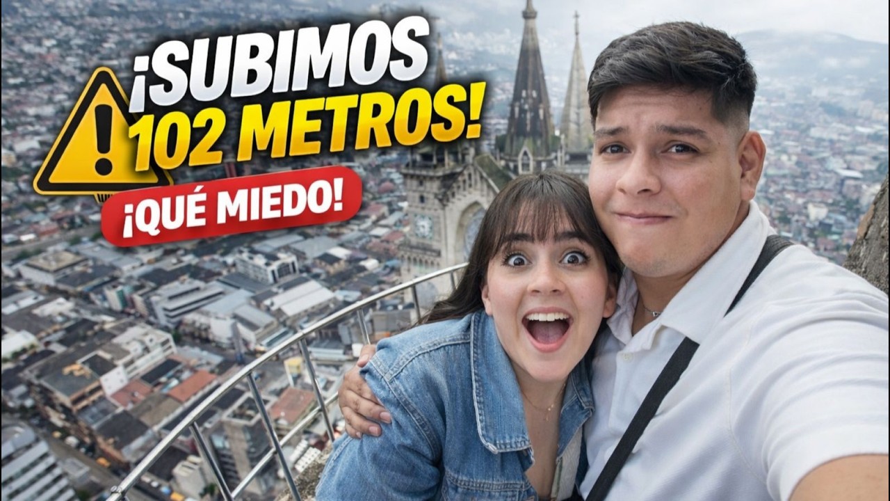 🚨 ¡Subí a la Catedral MÁS ALTA de Colombia y casi no lo logro! 😱 | MANIZALES