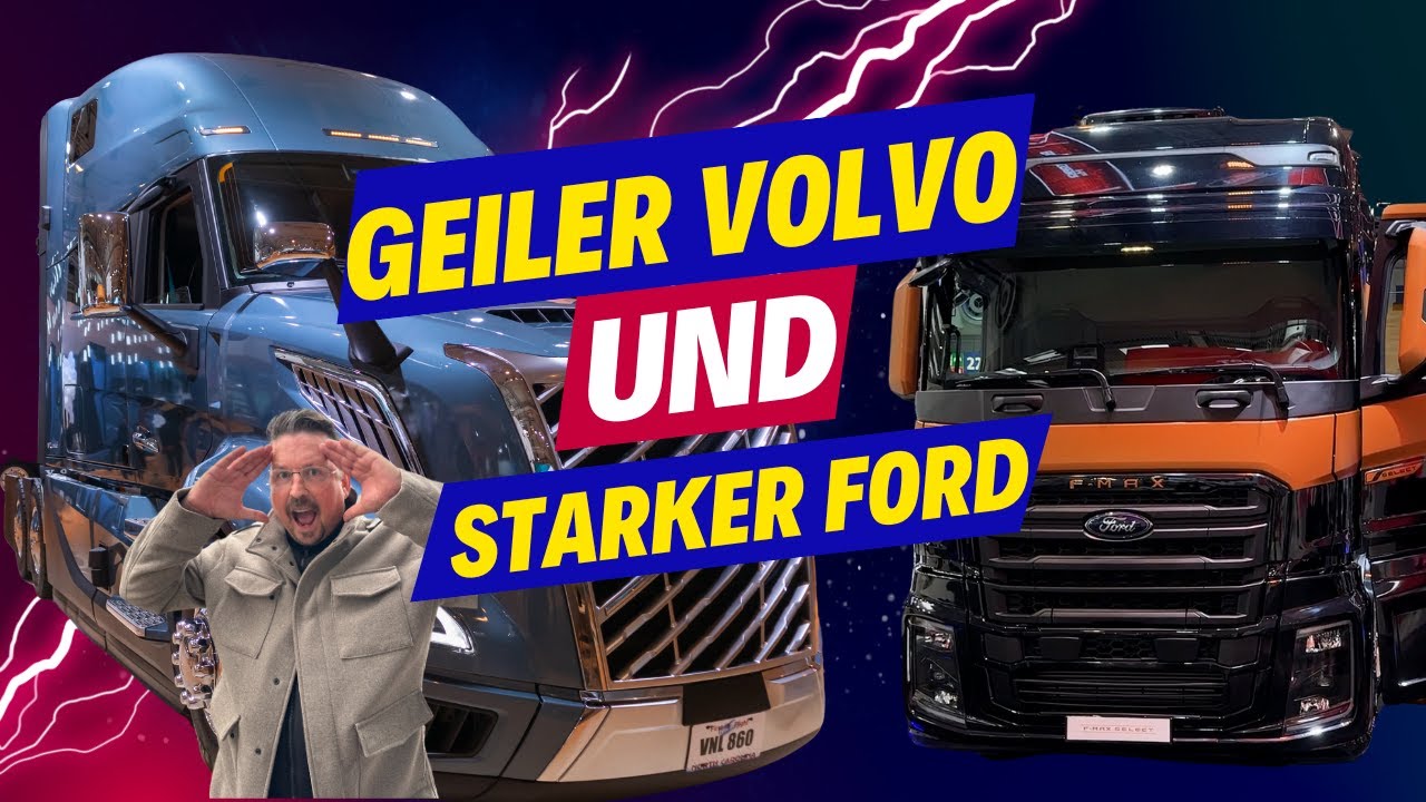 🚛 MEGA Volvo VNL 600 & Krasser Ford LKW! 🚛 Roomtour auf der IAA 2024 🚚✨