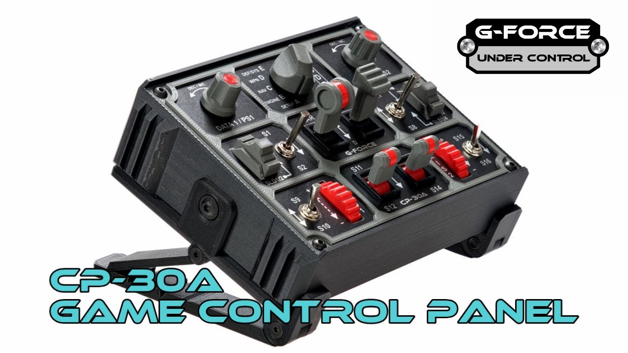 G-FORCE CP-30A Game Control Panel