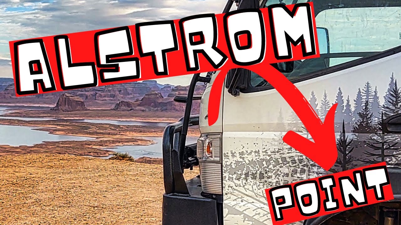 EarthCruiser EXP - Best Campsite EVER!!  #alstrompoint #lakepowell