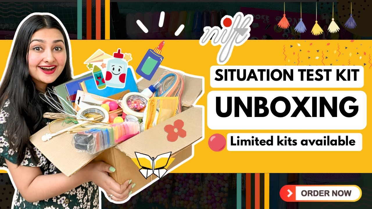 SITUATION TEST KIT | ORDER NOW | ARTISTIC ZONE | NIFT NID | ESSENTIAL MATERIALS | 2024