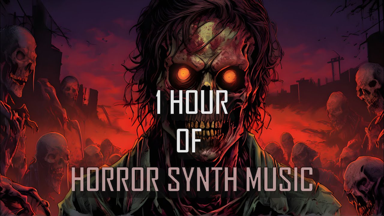 1 Hour HORROR SYNTH MUSIC MIX - Dark Synthwave, Creepy Music, New 80s Horror Music