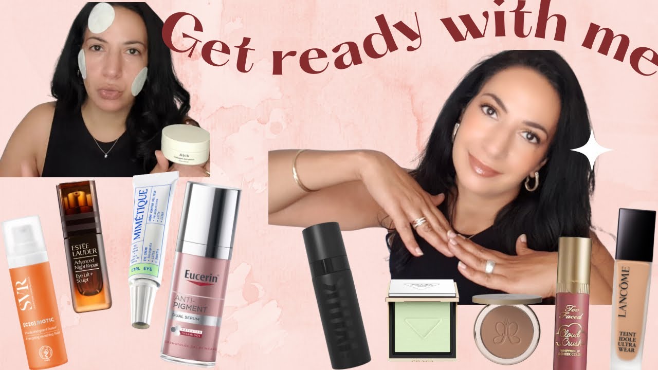 GRWM: ROUTINE DU MATIN ANTI-TACHES/ANTI-&Acirc;GE ET MAKEUP RAPIDE SIMPLE EFFICACE