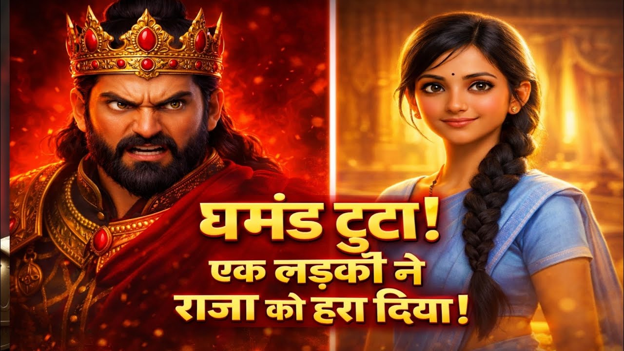 अहंकारी सम्राट और चतुर गौरी || #HindiStory #MoralStory #RajaKiKahani #Hindikahani