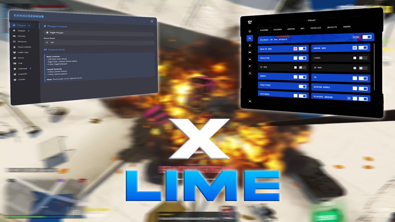 GrandRP Wird Geprengt + KH Menu Showcase [GrandRP X 1337] ft.Kanackenhub