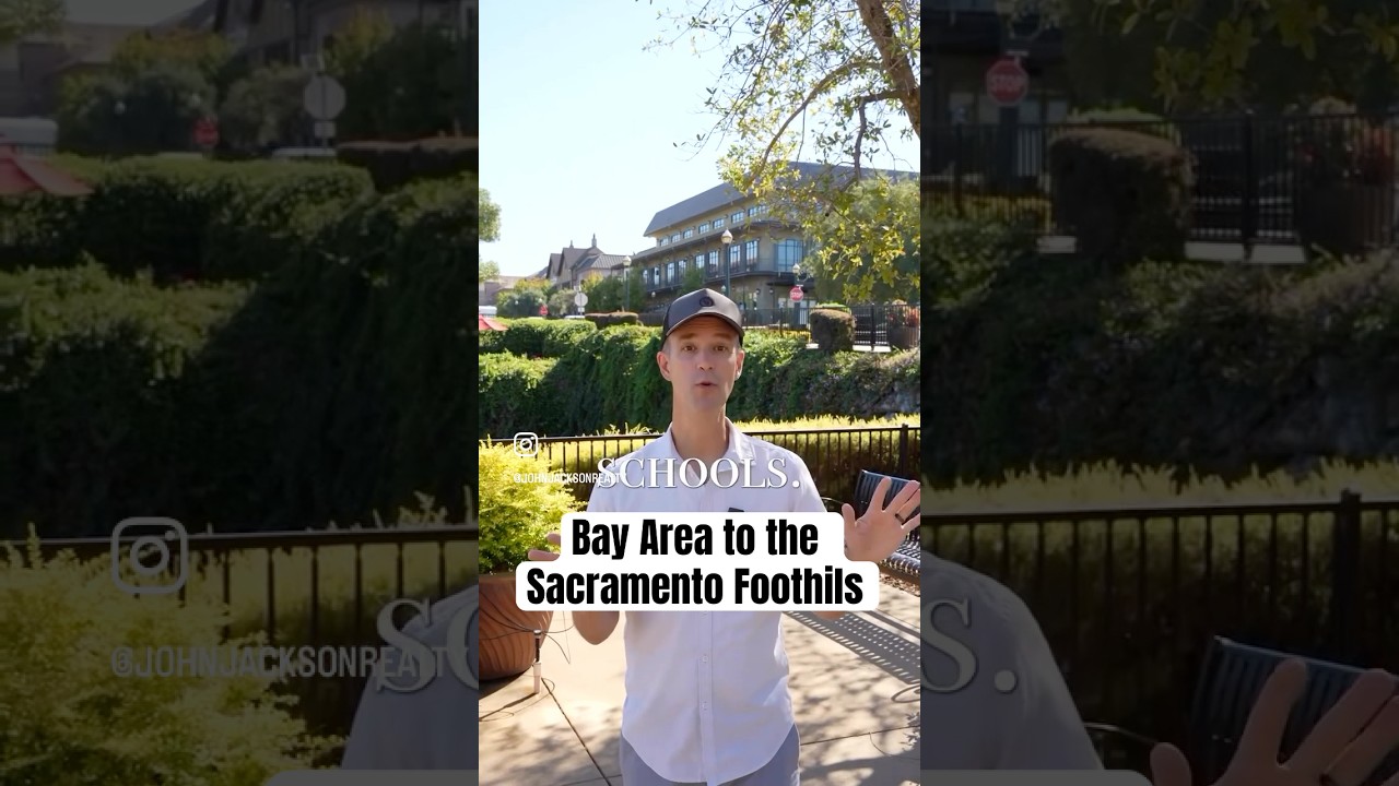 Bay Area moving to Sacramento Foothills- why? 🏔️🚗📚