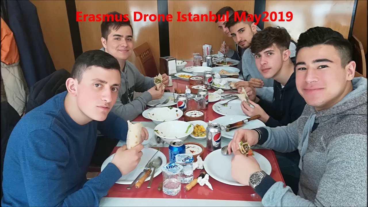 Erasmus Drone Istambul apr 2019