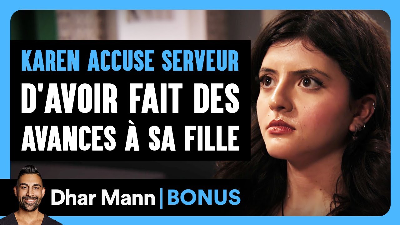 Karen Accuse Un Serveur D'avoir Fait Des Avances À Sa Fille | Dhar Mann Studios