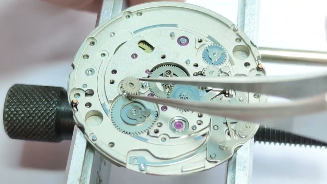 Automatic miyota movement 9015 Assembly Tutorial #automatic