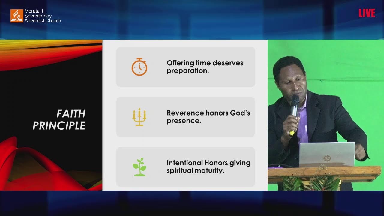 Topic: “Worshipful Giving- Offering as a spiritual Act of Worship” | Elder Sam Benny