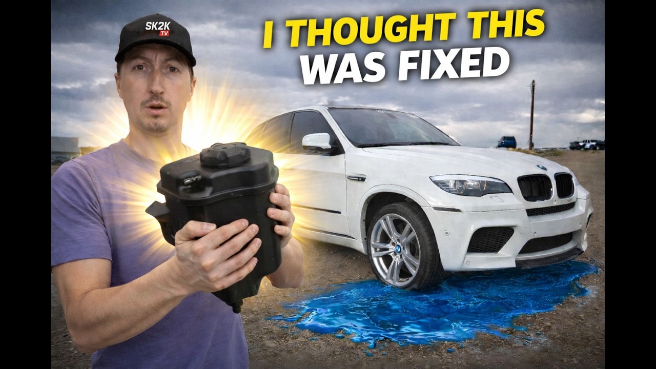 First Real Drive Goes Sideways: Two Coolant Leaks | BMW X5 M – Part 1