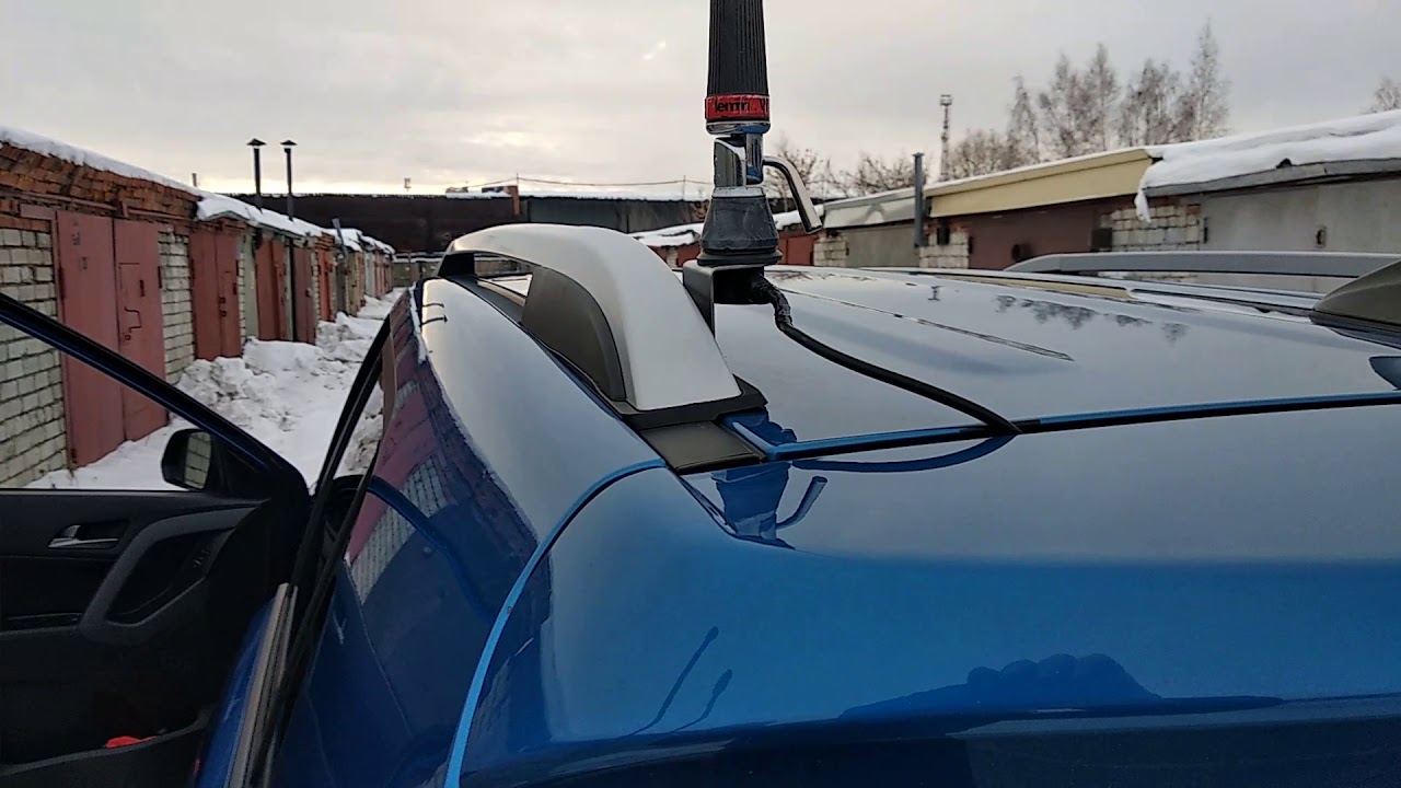 Установка рации  MEGAJET MJ-400 в Hyundai Creta
