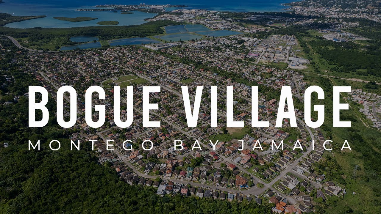 Showcasing The Large Community Called Bogue Village in Montego Bay