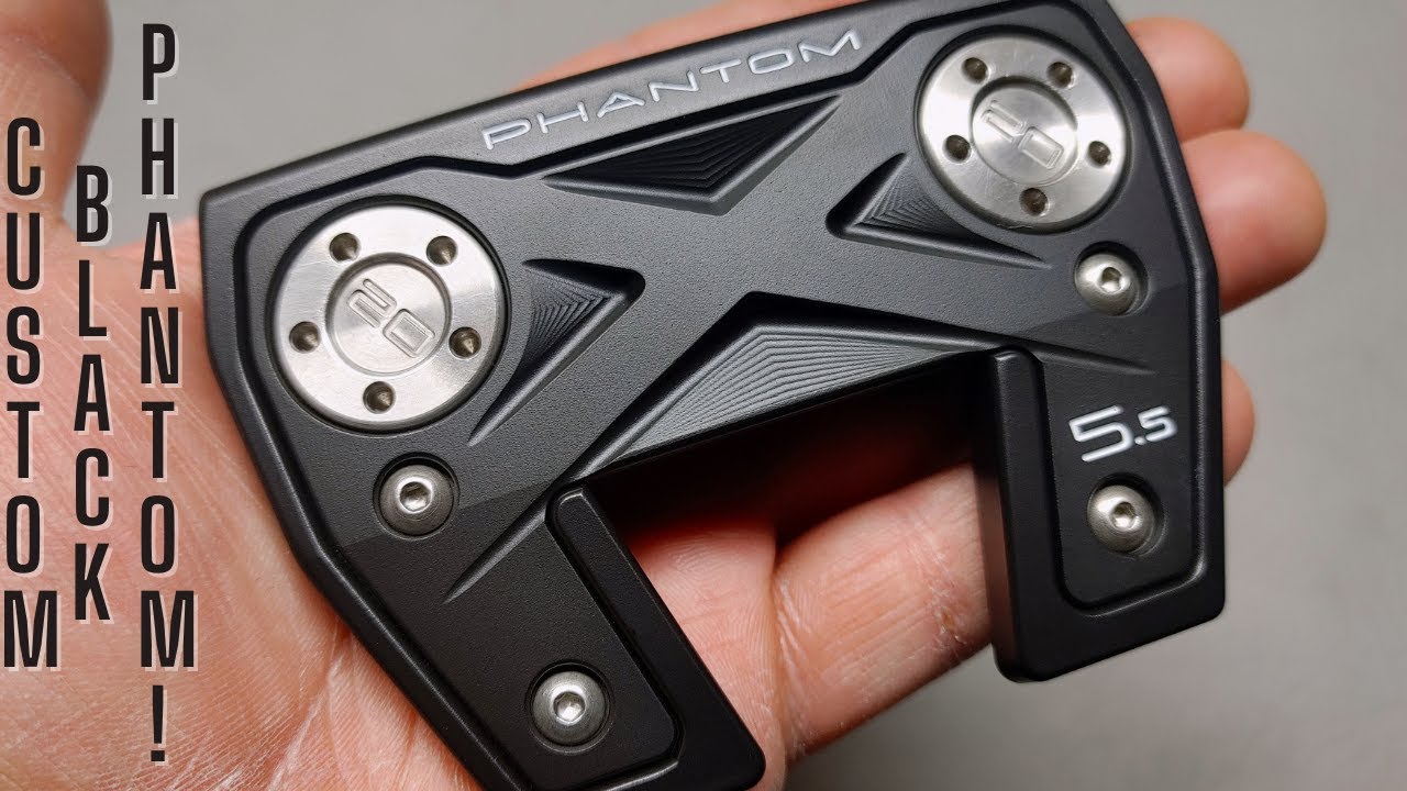 Blacked Out Scotty Cameron Phantom