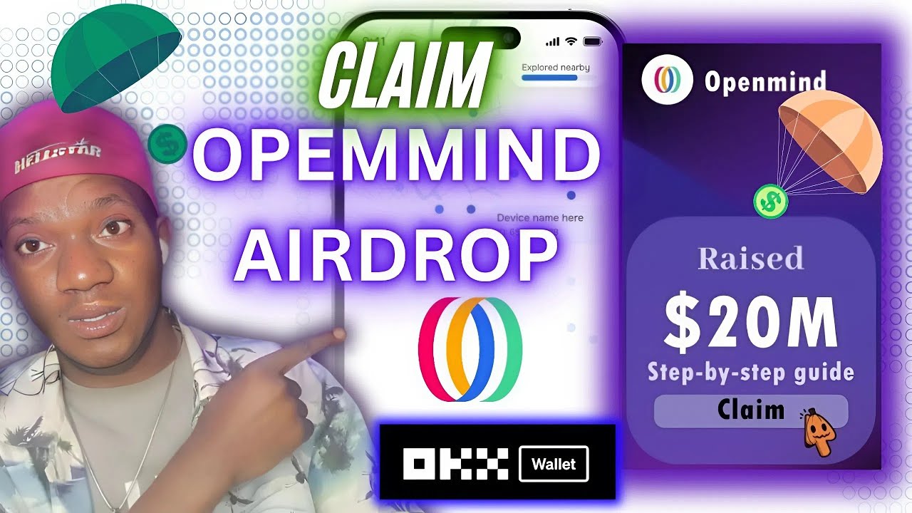 Получите эйрдроп Openmind с помощью кошелька OKX &mdash; как добывать Fabrice NFT на мобильных телефона...