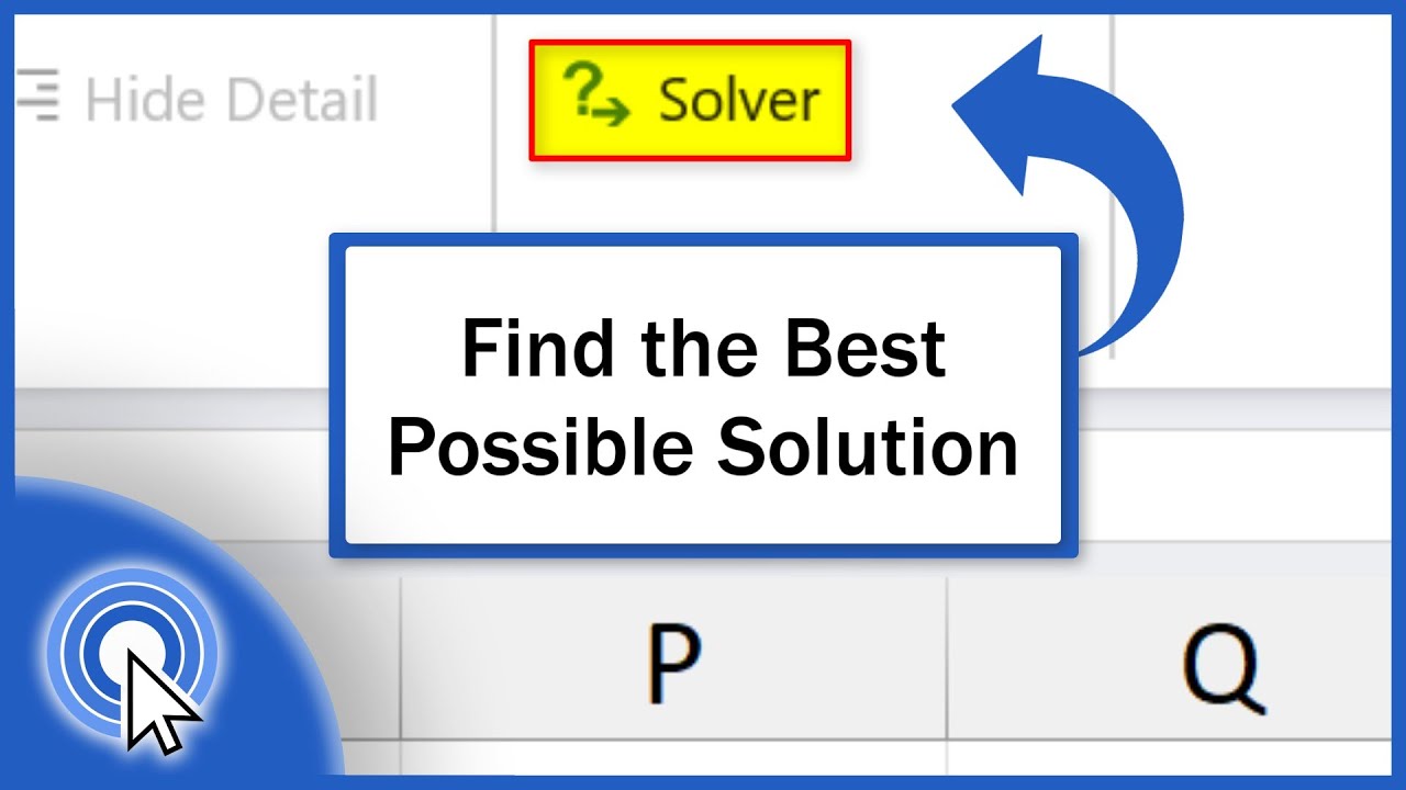 Как использовать Solver в Excel (быстро и просто)