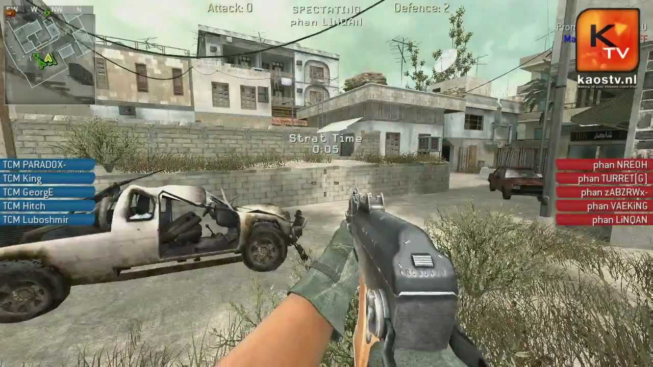 [CoD4] TCM vs Phantasmagoria - CyberGamer Invite