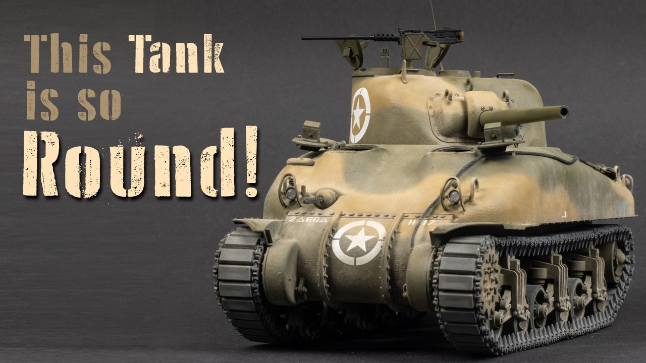 Я собрал танк по ошибке (Asuka M4A1 Sherman, 1/35)