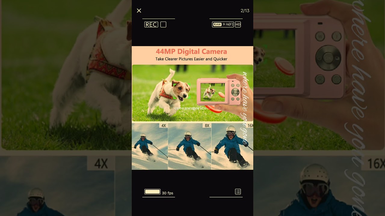 Discover spring's new 44mp digital camera