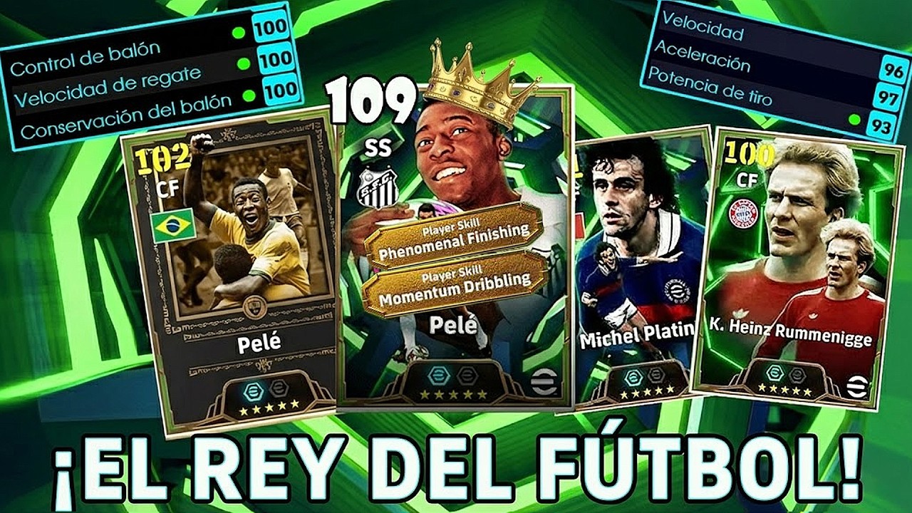 EL REY PELÉ👑, TREMENDA CARTA Y BRUTALES STATS - ENTRENAMIENTOS✅ | eFootball 2026