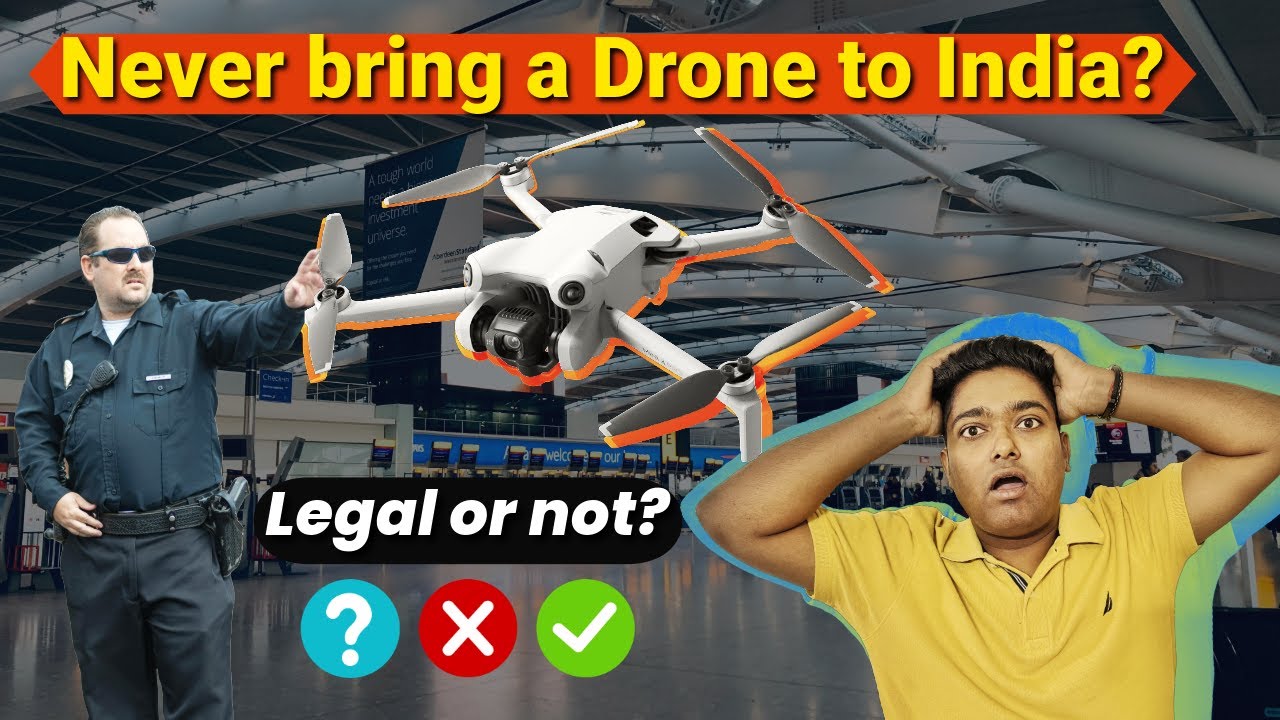 How to bring drones to India without custom issue | DJI mini 4 pro