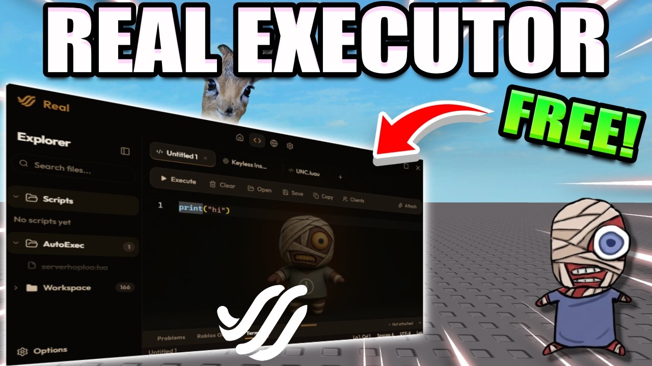 Является ли Real Executor лучшим БЕСПЛАТНЫМ Windows-экзекутором для Roblox в 2026 году?!