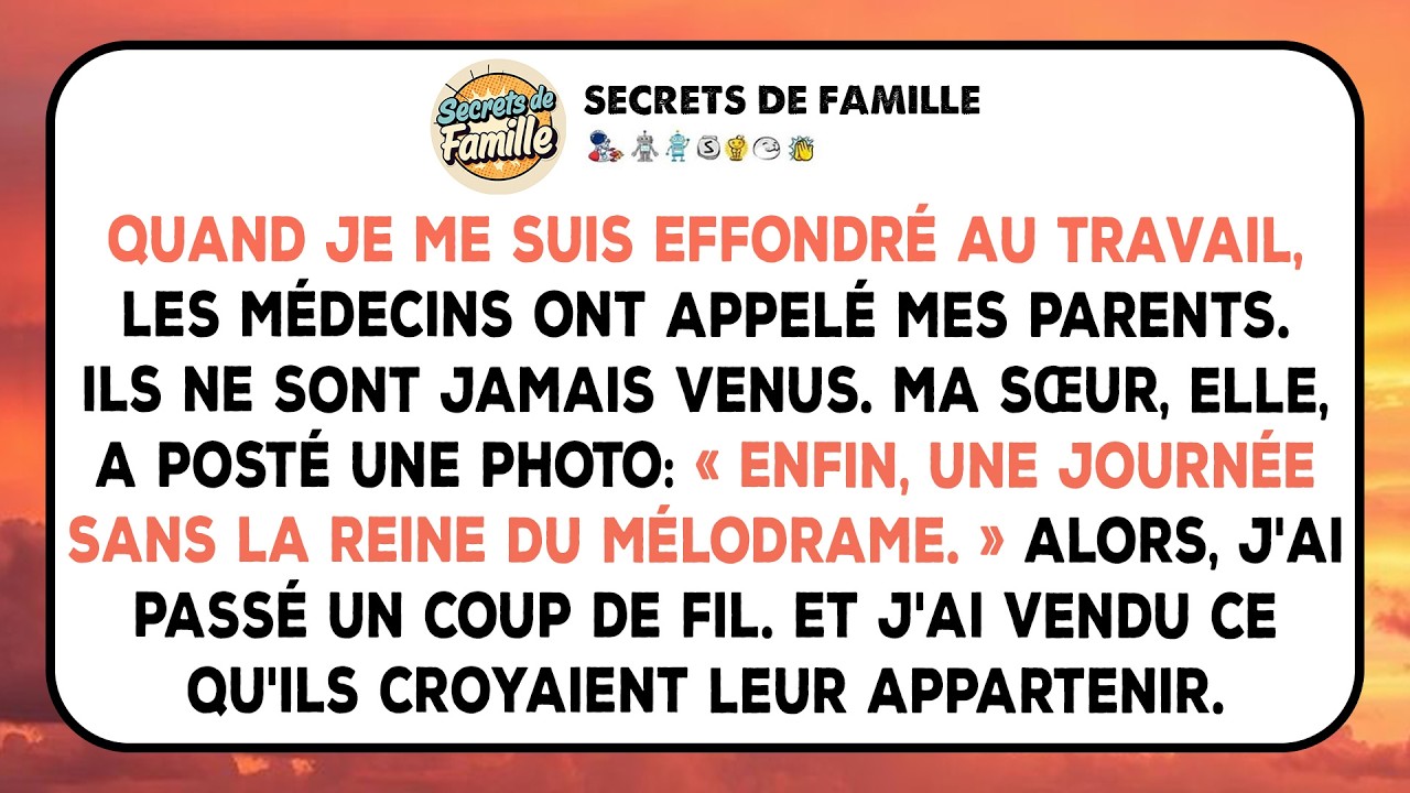 Mes parents m'ont traitée de drama queen, m'ont abandonnée lorsque je me suis effondrée – 25...