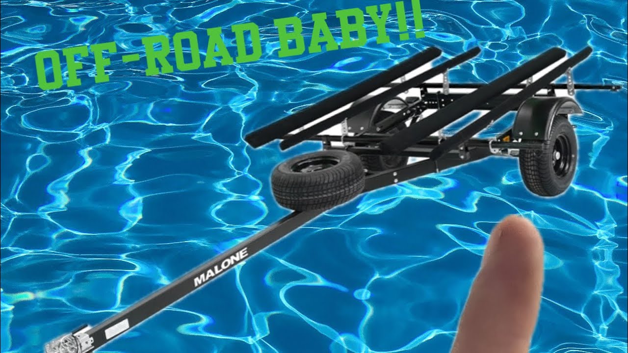 Malone Off-road Dual Kayak Trailer build