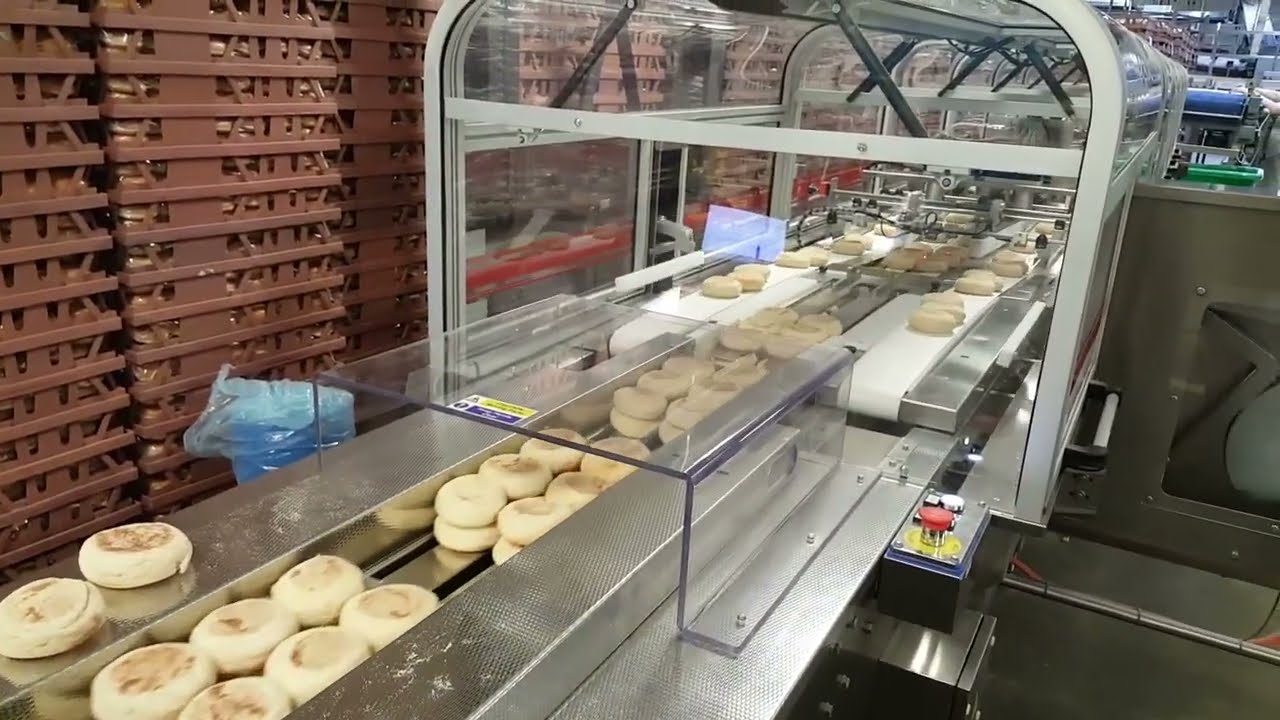 Bread Roll Sorting and Feeding Flowrapper