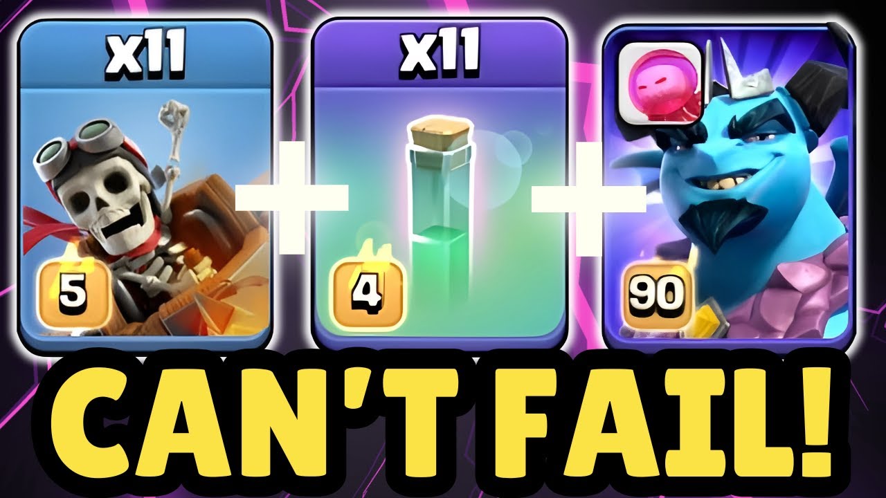 The BEST Army in Clash of Clans - IT NEVER FAILS! | Clash of Clans