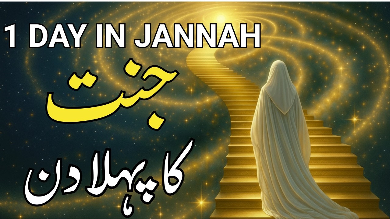 Aik Din Jannat Main | AI Movie Of Heaven | The First Day In Jannah | Islamic Stories | Urdu/hindi