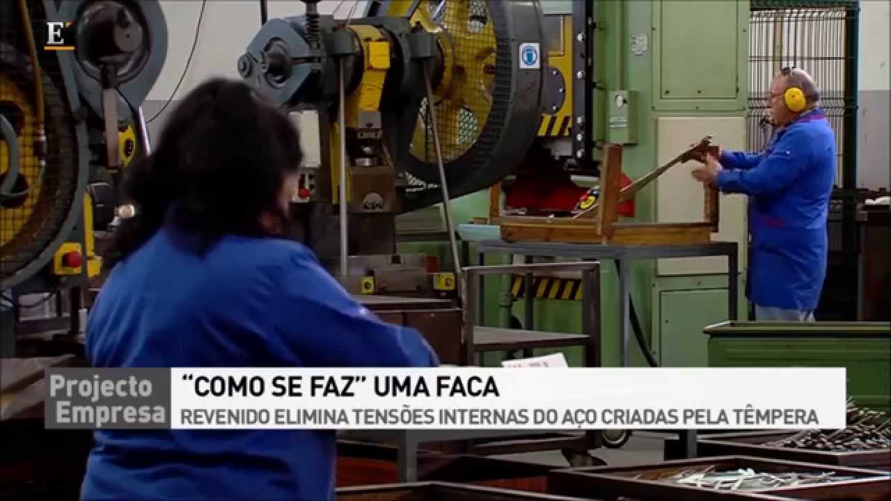 Como se faz uma faca, Projecto Empresa ICEL -  Económico TV - HD